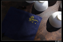 Not only do you sell lotus dark blue cotton linen lined with thick velvet with double rope pull buckle pot bag cup bag travel storage