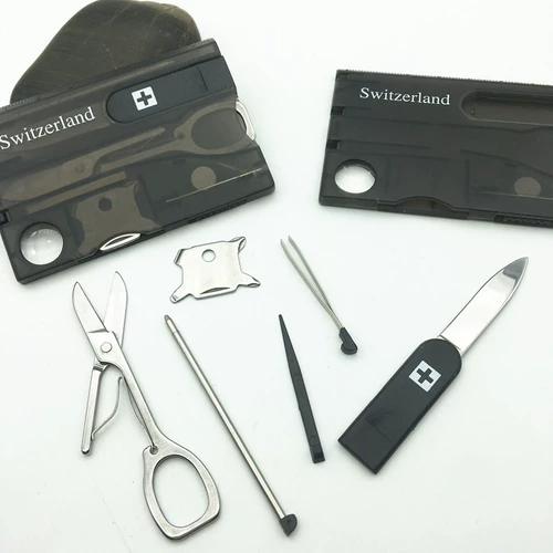 Швейцарский Swizerland Multifunctional Card/Tool Card/Camping Comment Commint Tool Tool