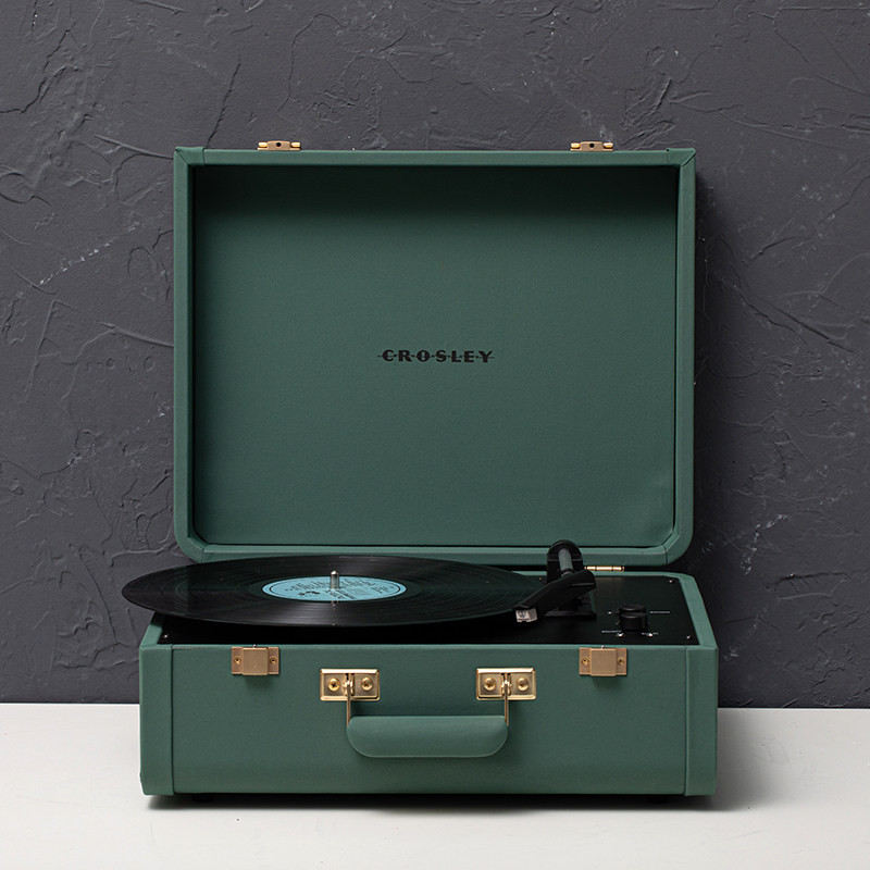 Spot American Crossley Vinyl Record Player LP Phonograph Phonograph Retro Stereo Record Player Gift