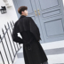 Áo khoác dài nam áo khoác nam Hàn Quốc bf ulzzang Anh đẹp trai Nhật Bản retro áo khoác da lộn áo khoác nam hàng hiệu Áo gió