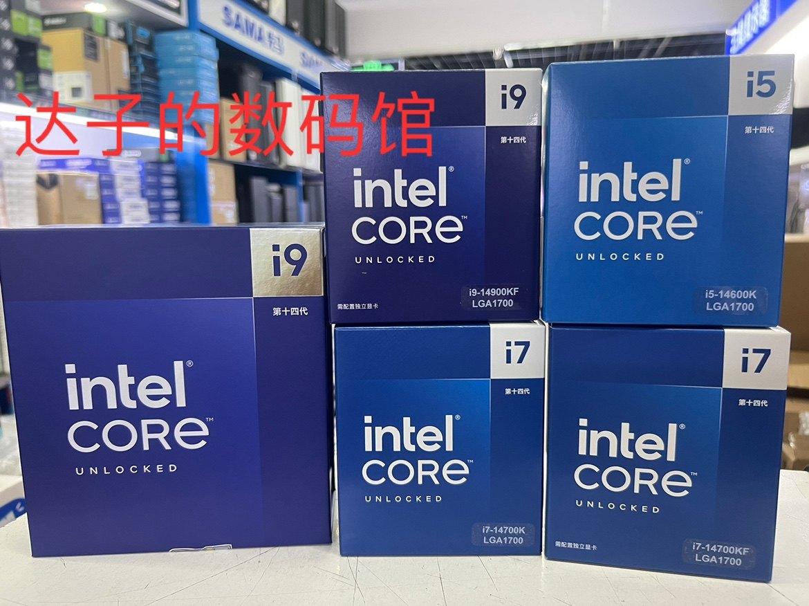 Intel i914900KS/K/KF/i714700K/KF/i514600K/KF абсолютно новый в упаковке Изображение 1
