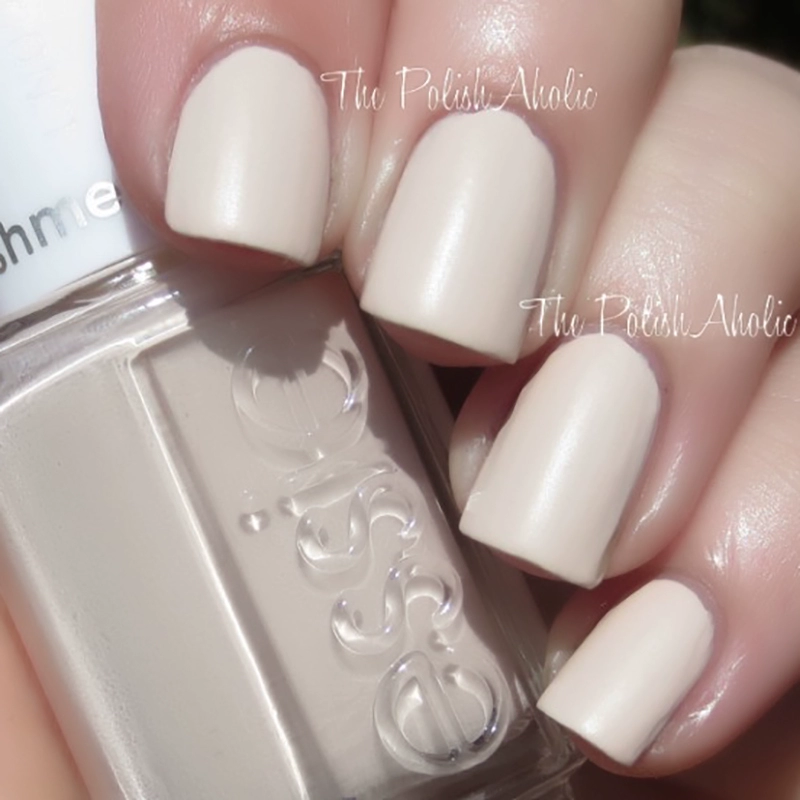 American ESSIE Nail Polish Matte Matte Scrub Naked Pink Tea Tea Dark Blue 13,5ml Sấy khô nhanh - Sơn móng tay / Móng tay và móng chân