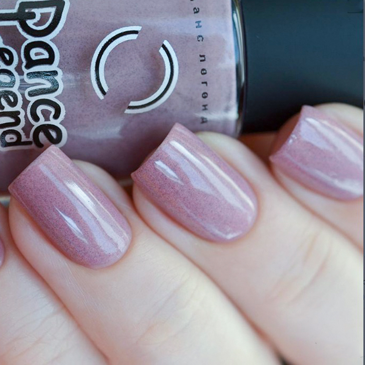 Huyền thoại khiêu vũ Nga Khói mưa Sương mù Nail Ba Lan Áo len nhẹ nhàng Màu hồng tím Trắng 1029 - Sơn móng tay / Móng tay và móng chân nail màu trắng
