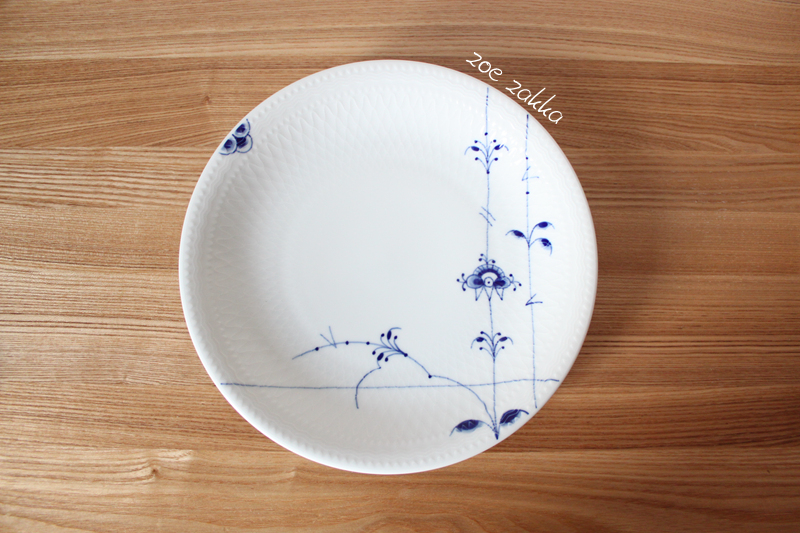 Domestic stock Denmark Royal Copenhagen Royal Copenhagen 10th anniversary breakfast plate