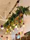 Bar Counter Pendant Light Persimmon Lemon Vintage Pastoral Style Plant Pendant Light Restaurant Cafe Window Artistic Decorative Lighting