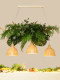 Personalized Creative Bar Pendant Light Dessert Shop Dining Table Hotel Catering Homestay Lighting Restaurant Dining Table Plant Pendant Light