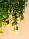 Southeast Asian Pendant Lights with Forest-Themed Green Plants, Decorative Lighting for Restaurants and Hotels, Creative Dining Space Layout, Bar Counter Pendant Lights