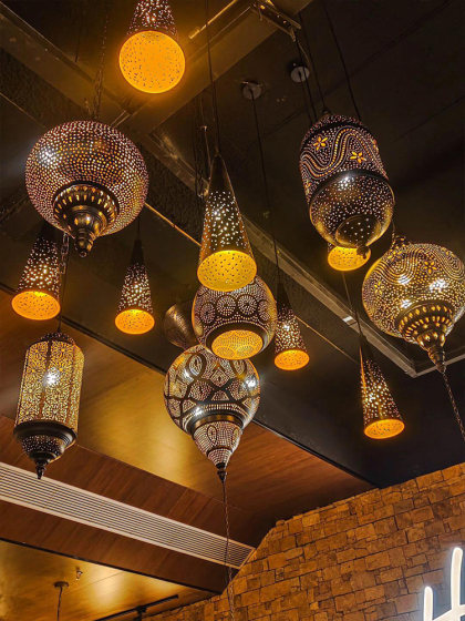 Southeast Asian Chandelier Thai Style Moroccan Exotic Xinjiang Bar Barbecue Restaurant Homestay Club Spa Restaurant Chandelier