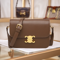 French DUDK leather 2023 new Arc de Triomphe single shoulder Messenger small square bag high-end armpit bag all-match