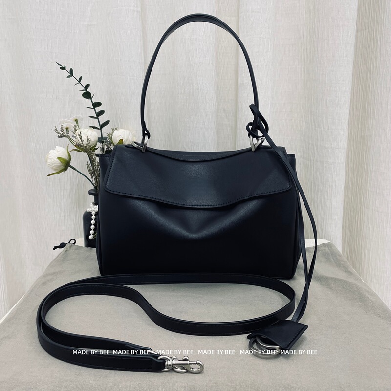 First-Layer Nappa Leather-Rodeo Accessible Luxury Niche High-End Women's Genuine Leather Underarm Shoulder Crossbody Tote Bag