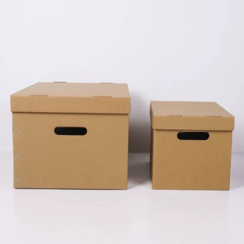 Большая коробка для хранения, ящик для хранения, кожаная упаковка для переезда, делается под заказ