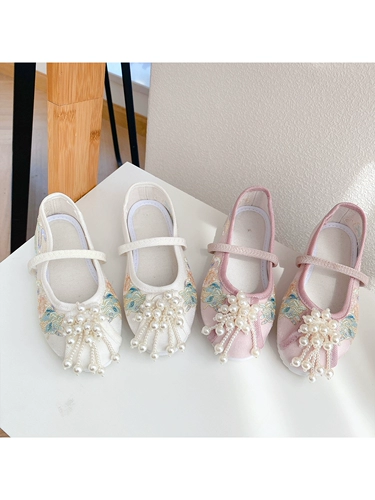 Ханьфу, демисезонная обувь, детские туфли для девочек, демисезонное ципао