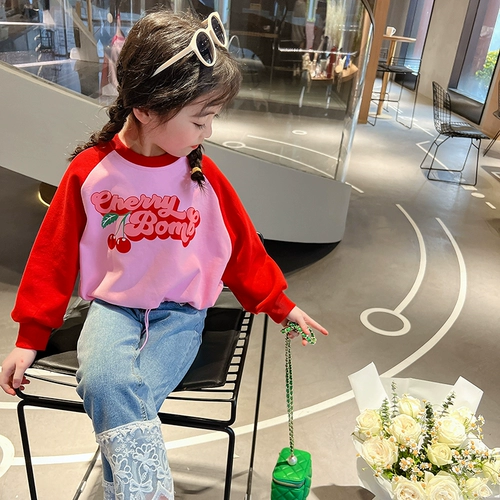 Весенние детские штаны для отдыха, джинсы, подходит для подростков, в корейском стиле, детская одежда