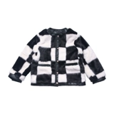 Куртка, зимний комплект, детские шахматы, детский флисовый пуховик, в западном стиле