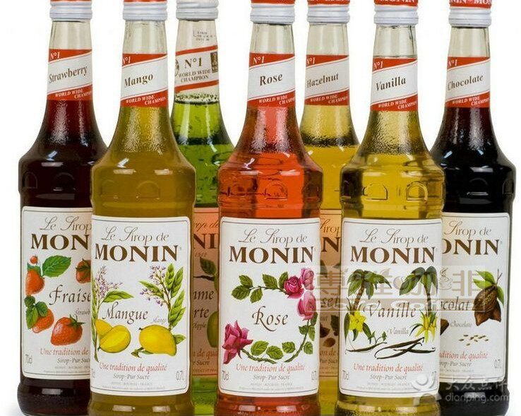 Maureen fruit dew vanilla caramel hazelnut rose blue orange mojito passion fruit sucrose red pomelo syrup