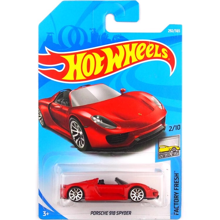 Hotwheels C49820De Batch of Porsche 918 Alloy Boy's Car Model Toys