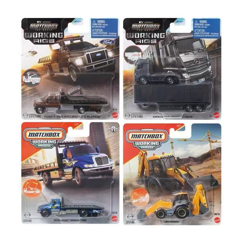 Matchbox Jcy27 Construction Vehicle 2026 Model J Mercedes-Benz Actros Ford F650 Matchbox