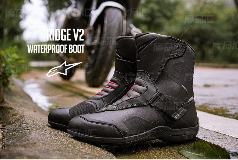 мотоботы a星alpinestars摩托车靴防水四季拉力摩托靴origin骑士靴ridge v2