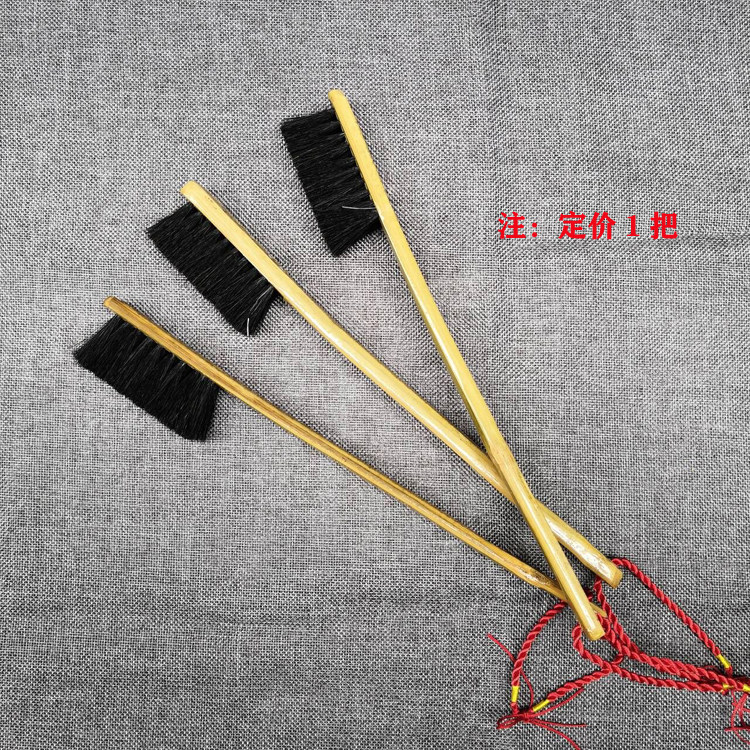 Bamboo handle small-beating brushed tutor trailblazing tool bronzer full-shape tutor-brushed economic utility model