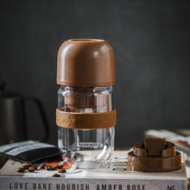 Fat Tiger Portable Home Grinding One Hand Brew Coffee Machine Travel Electric Small Mini Fully Automatic Bean Cup