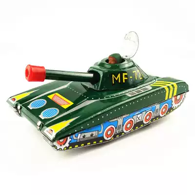 Classic Clockwork iron TOY MF721 Inertial tank