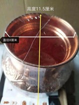 Indian prolific luxury pure red bronze statue bathed by Abhishek special utensil (spot)