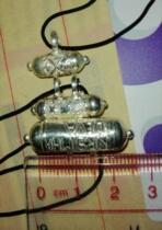 Pure Silver 925 Silver Nixing Ha Narassimha Auspicious Pendant-Non-threaded knob type 