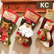 Christmas Gifts Christmas Decorations Pendant Christmas Socks Bag Candy Christmas Socks Christmas Gift Bags