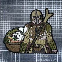 Spot American MANDO AND CHILD TROOPER Mandano Man AND Little Yoda Armband