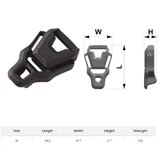 Вудзин пряжка wj ultra -slight backer z z buckle10mm лямочная вилка -вилка -в аксессуарах Diy