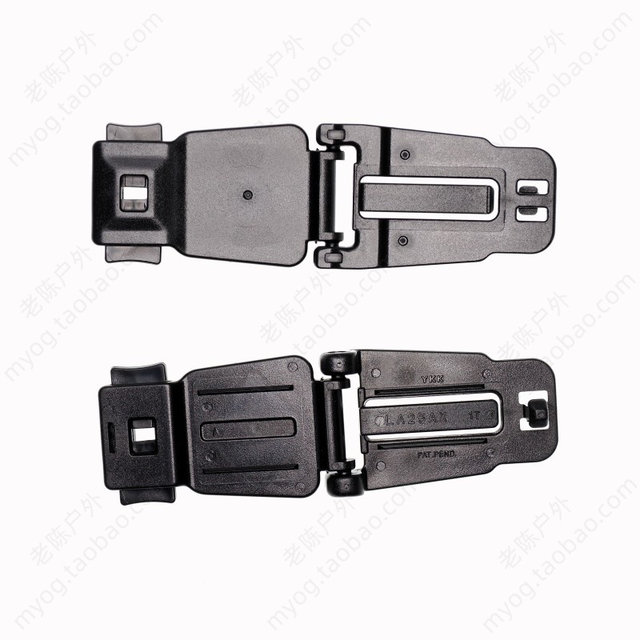 YKK buckle Annexclip webbing clip MOLLE clip buckle ຕົວຫຍໍ້ການເຊື່ອມຕໍ່ clip buckle ຄົງທີ່ DIY