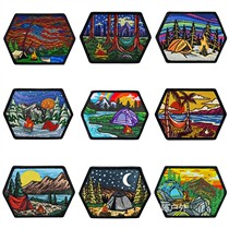 Spot US GZ CAMP FIRE V30-V38 bonfire CAMP Series Limited Edition outdoor armband