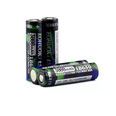 Qiliding c6 3 7V4 2V 3000mah 30A discharge punching 18650 rechargeable lithium battery