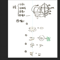 Procreate Mi Tea Edition teaches you the four parts of the facial organs and you can create them independently after viewing