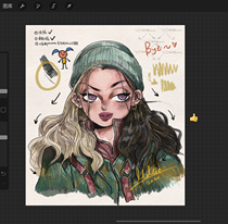 Procreate dry goods rice tea version teaches you to use your own brush to paint oil painting stick texture beginner ipad