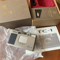 Minolta tc1 Minolta tc-1 film camera titanium black point-and-shoot second-hand camera