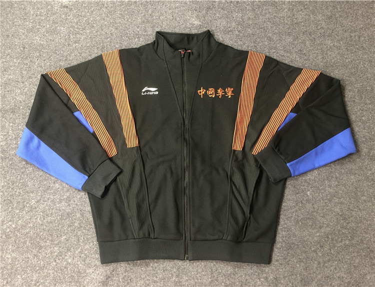 China Li Ning men's and women's sports jacket jacket fashion Week catwalk embroidery sports knitted sweater AFDP787