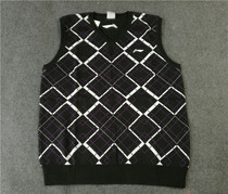 Li Ning sponsored CBA players coach official referee knitted wool vest vest very warm AVSJ109