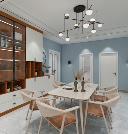 Aqueous Kotian Non-toxic Full House Customised Modern Style