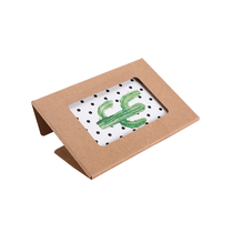White card black card kraft paper postcard cover postcard box can print a large number of custom-made special processes
