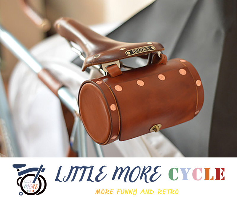 (small Merit) Small cloth accessories Antique Tail Bag Backseat Bag Buffalo Leather Cushion Tailo with BROOKS seat cushion-Taobao