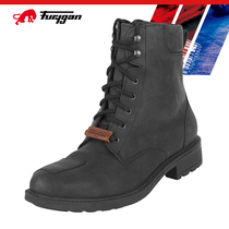 French Furygan Melbourne city casual retro riding boots built-in D3O protection top layer cowhide waterproof