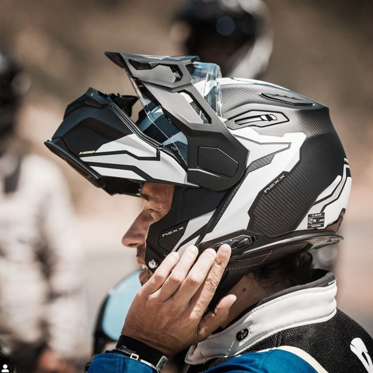 Portugal X NEXX X VILJORD Carbon fiber unveiled LaLarmor multifunction Helmet Locomotive Ride