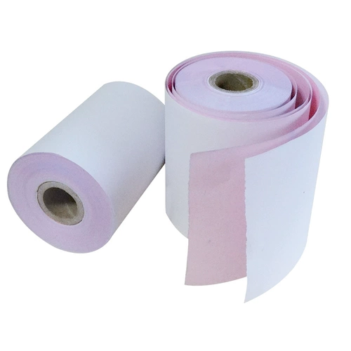 75x60 однослойная и двухслойная кассовая бумага, бумага для печати, термобумага Meituan для еды на вынос, булавочный тип, чековая бумага, 100 рулонов