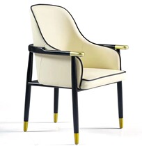 Nordic solid wood dining chair new Chinese Italian light luxury with armchair sales office dining room chair factory direct sales