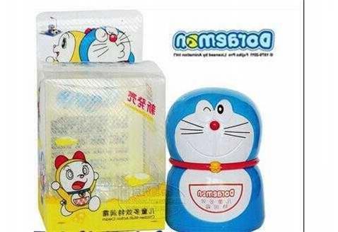 [Charming lady] Doraemon Doraemon một đứa trẻ đa tác dụng kem đặc biệt 42 gam bé tắm sản phẩm chăm sóc da