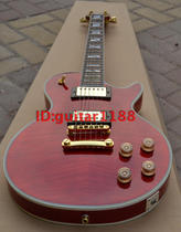 LP RED DOUBLE DRUM SURFACE ELECTRIC GUITAR EARTH STANDARD LP CUSTOM RED ELECTRIC GUITAR F-1585