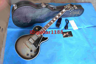 VB CUSTOM ELECTRIC GUITAR бесплатная доставка серебро черный круг LP касс улучшения гитара F-1405