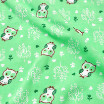 Cotton silk summer cool quilt cover cotton silk childrens quilt single clip can be customized adult three or four piece set small owl