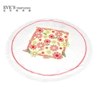 Ева искушение круглое пляжное полотенце цветы и вязаная ткань для полотенец